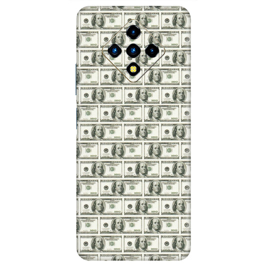 INFINIX Phone Skins (All Models) - I Love Dollars - Matte Finish (M-40) Infinix Zero 8i