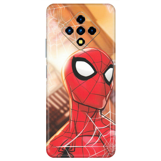 INFINIX Phone Skins (All Models) - Spiderman Face New - Matte Finish (M-41) Infinix Zero 8i
