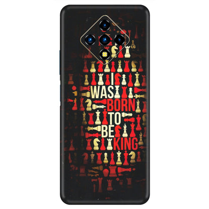 INFINIX Phone Skins (All Models) - Born To Be King - Matte Finish (M-73) Infinix Zero 8i