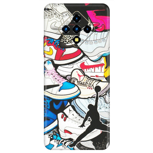 INFINIX Phone Skins (All Models) - Jordan Sneakers Fan - Matte Finish (M-80) Infinix Zero 8i