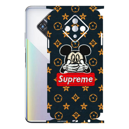 INFINIX Phone Skins (All Models) - Mickey Supreme - Matte Finish (M-83) Infinix Zero 8i