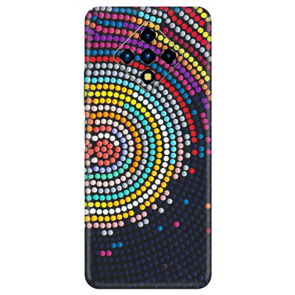 INFINIX Phone Skins (All Models) - Rainbow Dot Mandala - Matte Finish (M-97) Infinix Zero 8i
