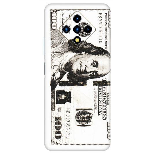INFINIX Phone Skins (All Models) - 100 Dollar Currency - Transparent Finish (T-01) Infinix Zero 8i