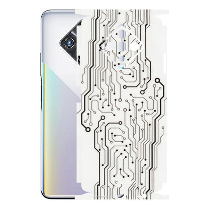 INFINIX Phone Skins (All Models) - Tech Circuits - Transparent Finish (T-03) Infinix Zero 8i