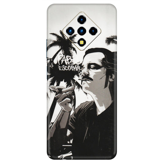 INFINIX Phone Skins (All Models) - Pab Escobar - Transparent Finish (T-05) Infinix Zero 8i