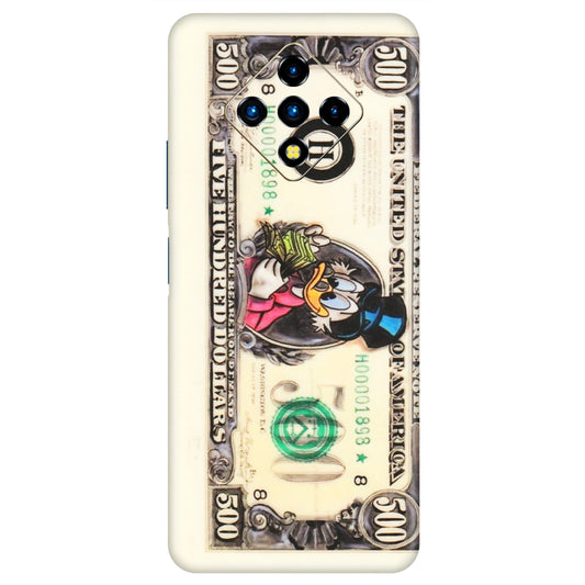 INFINIX Phone Skins (All Models) - Five Hundred Dollar Duck - Transparent Finish (T-15) Infinix Zero 8i
