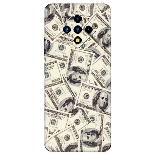 INFINIX Phone Skins (All Models) - Dollar Lover - Transparent Finish (T-17) Infinix Zero 8i