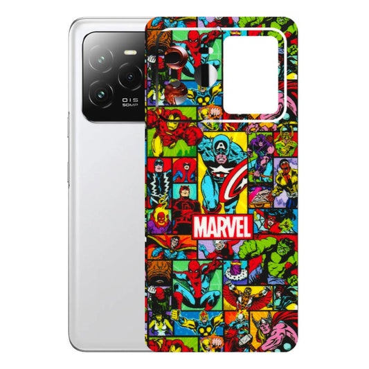 Lava Phone Skins (All Models) - MARVELOUS Comic Characters - 3D Embossed Finish (L-129) LAVA Agni 3 (5G)
