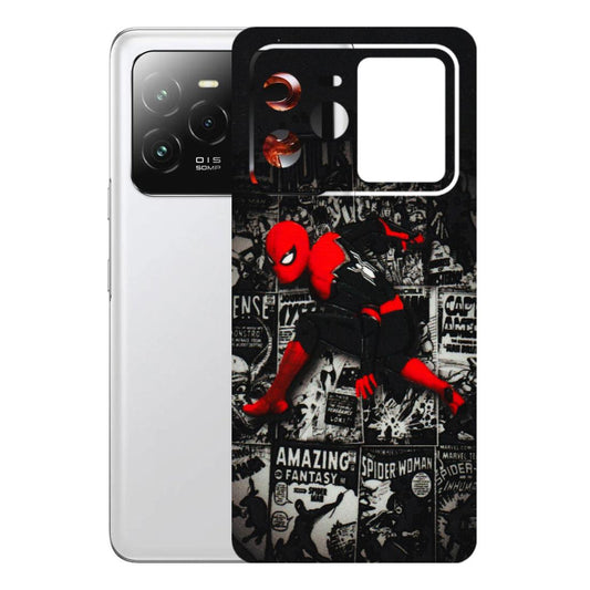 Lava Phone Skins (All Models) - SpiderMan New - 3D Embossed Finish (L-162) LAVA Agni 3 (5G)