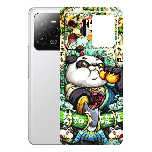 Lava Phone Skins (All Models) - Royal Rich Panda - 3D Embossed Finish (L-170) LAVA Agni 3 (5G)