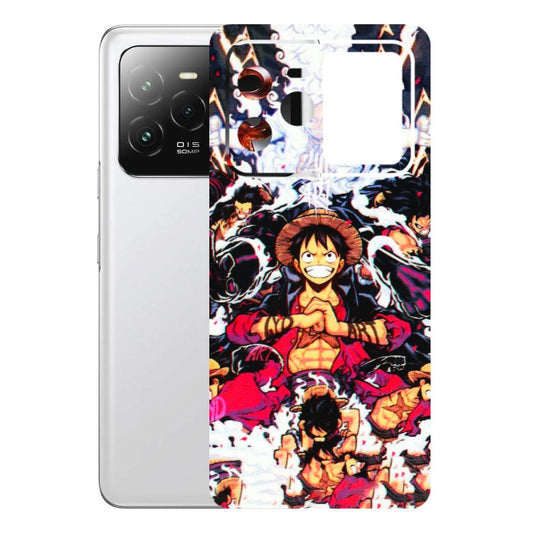 Lava Phone Skins (All Models) - Luffy Anime Character - 3D Embossed Finish (L-203) LAVA Agni 3 (5G)