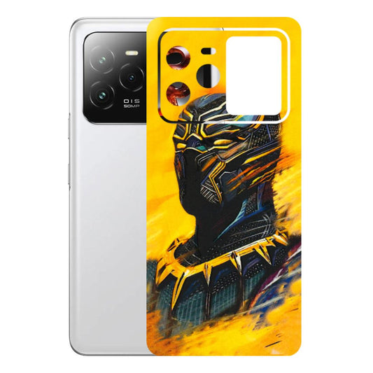 Lava Phone Skins (All Models) - Yellow Panther - 3D Embossed Finish (L-54) LAVA Agni 3 (5G)