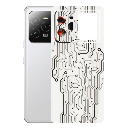 Lava Phone Skins (All Models) - Tech Circuits - Transparent Finish (T-03) LAVA Agni 3 (5G)