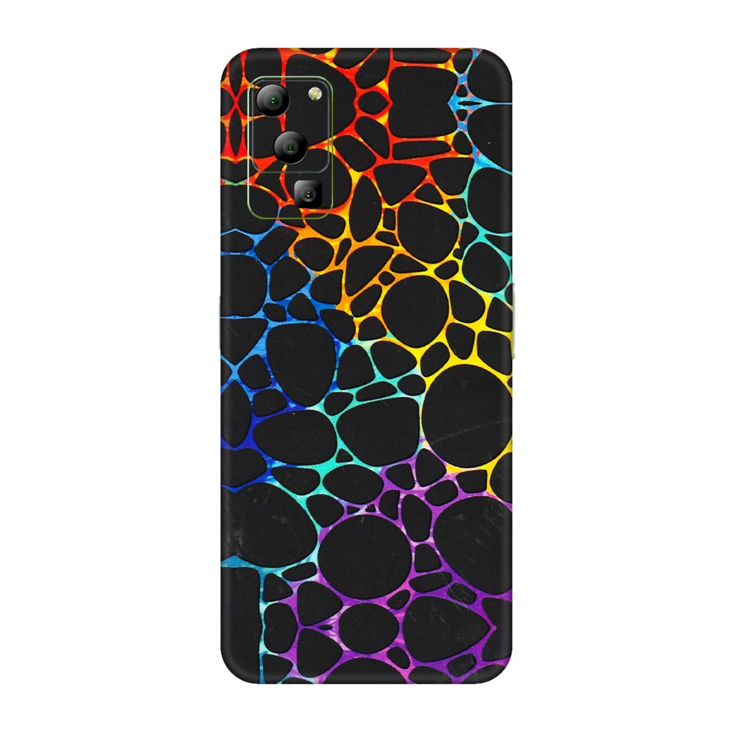 Lava Phone Skins (All Models) - Abstract Art MultiColour - 3D Embossed Finish (L-133) LAVA Blaze (5G)