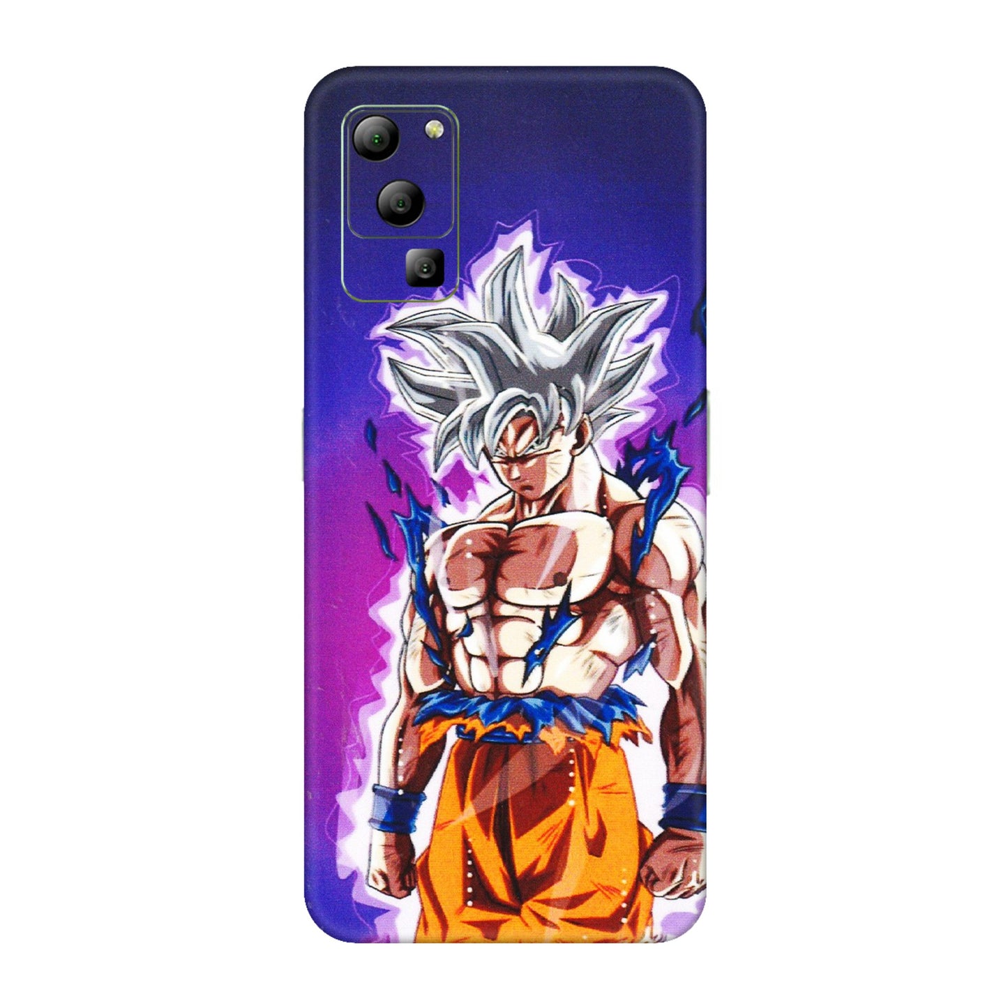 Lava Phone Skins (All Models) - Goku Purple Anime - 3D Embossed Finish (L-147) LAVA Blaze (5G)