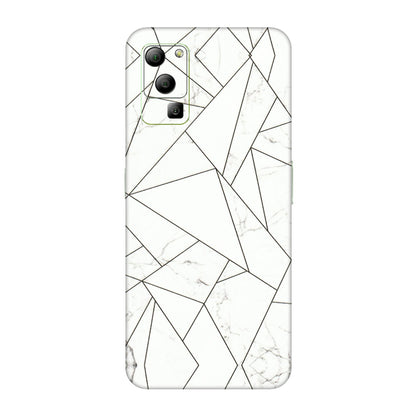 Lava Phone Skins (All Models) - Luxury White Marble Effect - 3D Embossed Finish (L-168) LAVA Blaze (5G)