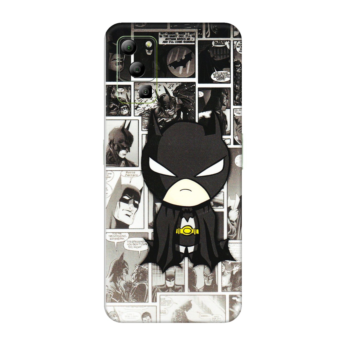 Lava Phone Skins (All Models) - Toon Batman - 3D Embossed Finish (L-182) LAVA Blaze (5G)