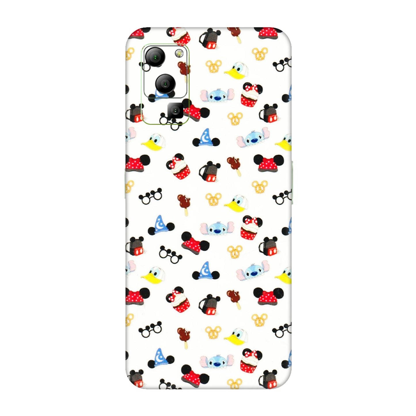 Lava Phone Skins (All Models) - Minnie Mouse & Donald Doodles s - 3D Embossed Finish (L-194) LAVA Blaze (5G)