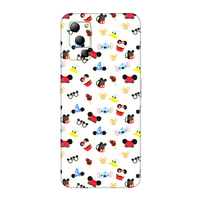 Lava Phone Skins (All Models) - Minnie Mouse & Donald Doodles s - 3D Embossed Finish (L-194) LAVA Blaze (5G)
