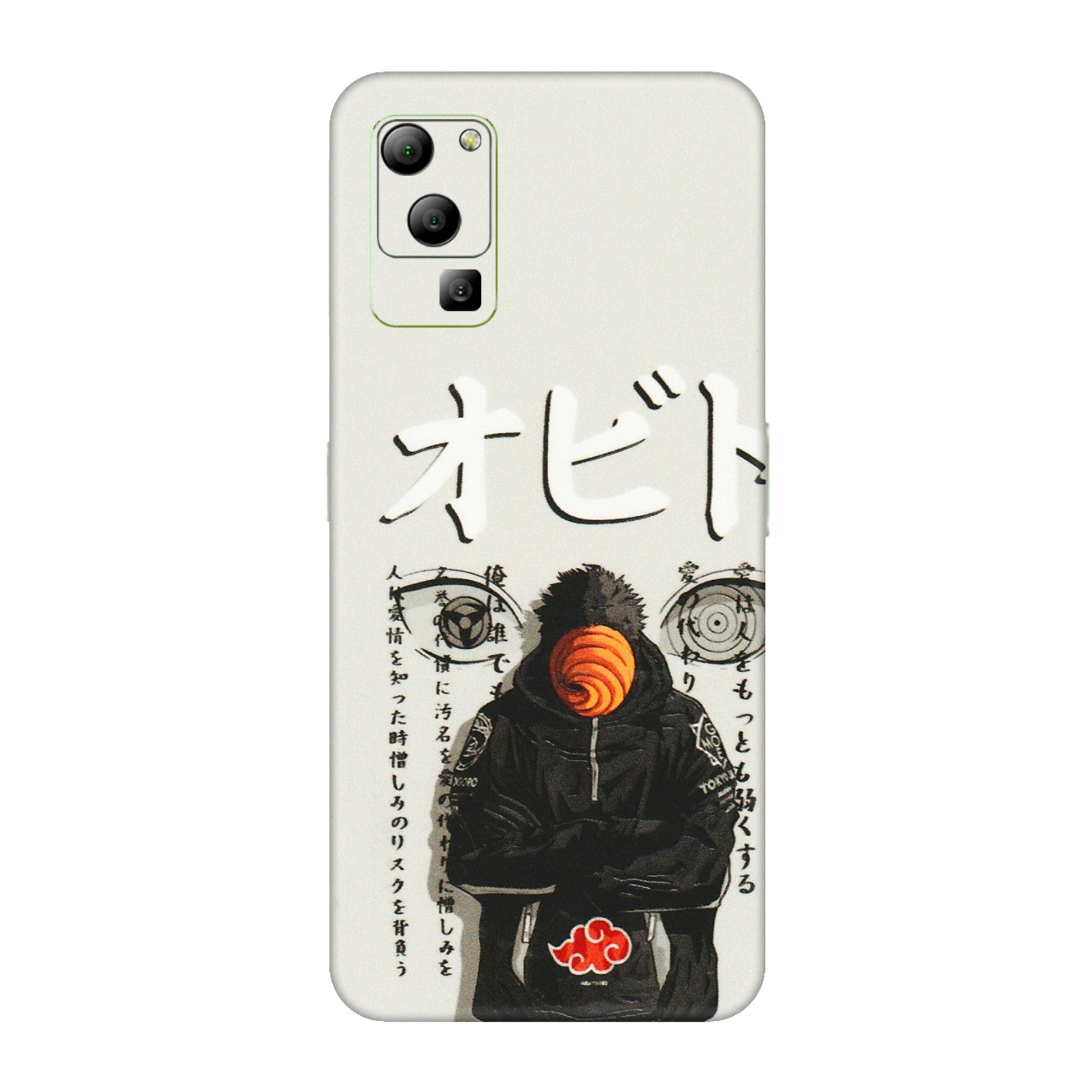 Lava Phone Skins (All Models) - Obito Anime Eye - 3D Embossed Finish (L-19) LAVA Blaze (5G)