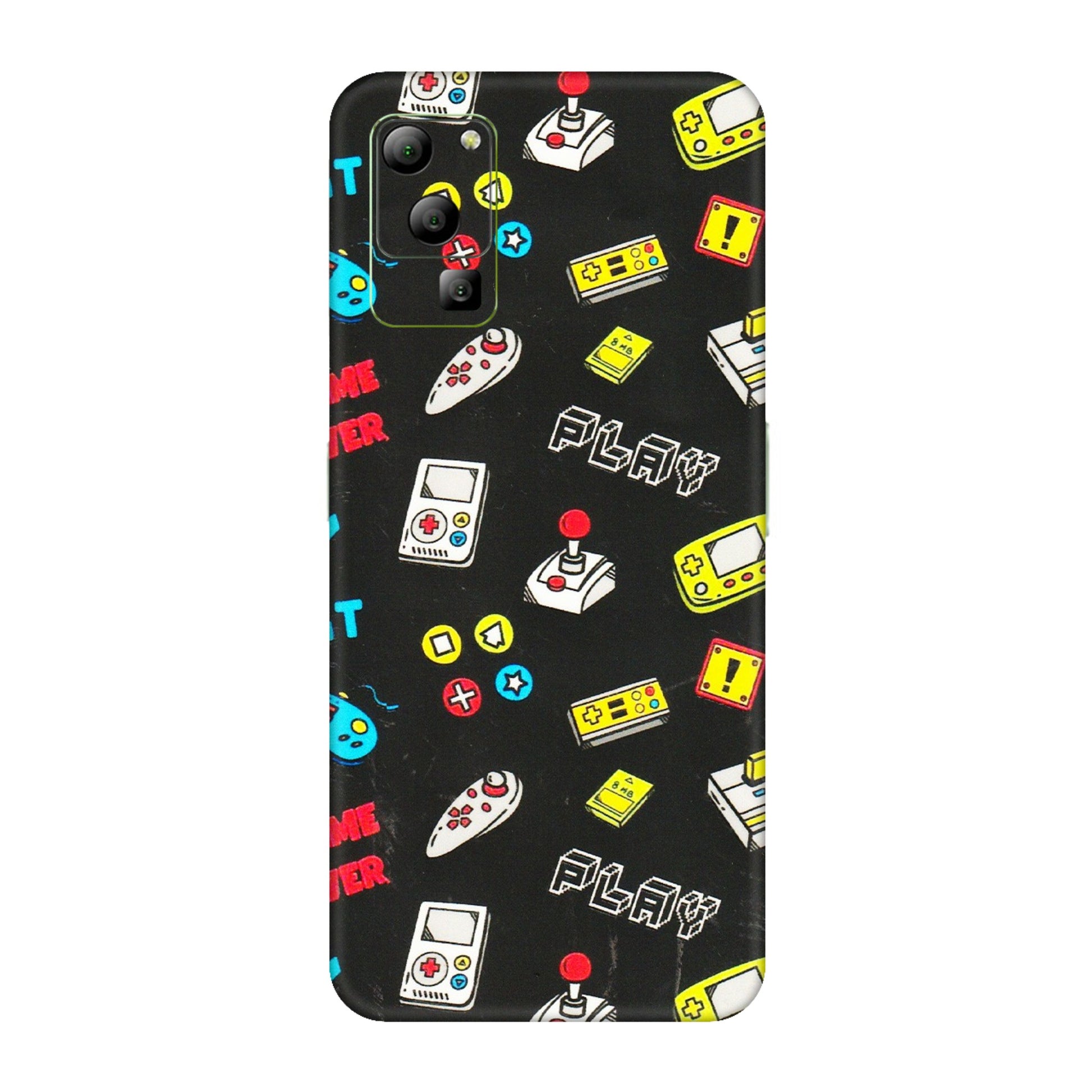 Lava Phone Skins (All Models) - Gaming Doodles - 3D Embossed Finish (L-224) LAVA Blaze (5G)