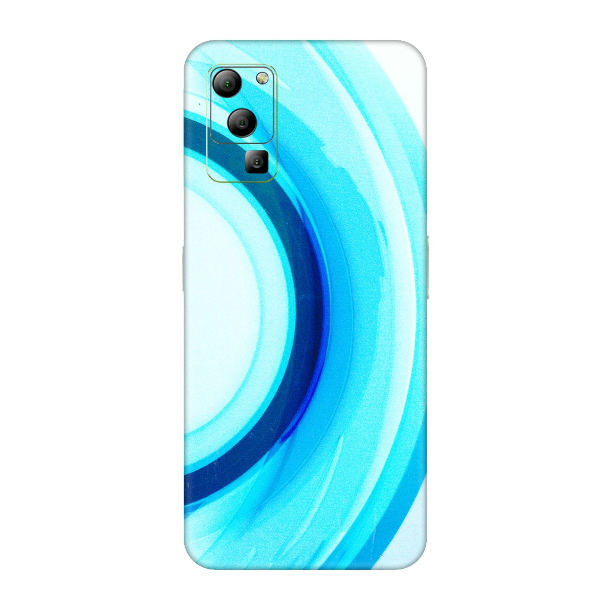 Lava Phone Skins (All Models) - The Blue Curve - 3D Embossed Finish (L-244) LAVA Blaze (5G)