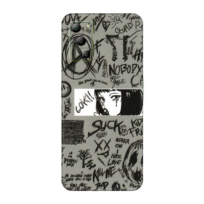 Lava Phone Skins (All Models) - Never Have Love Anime - 3D Embossed Finish (L-260) LAVA Blaze (5G)