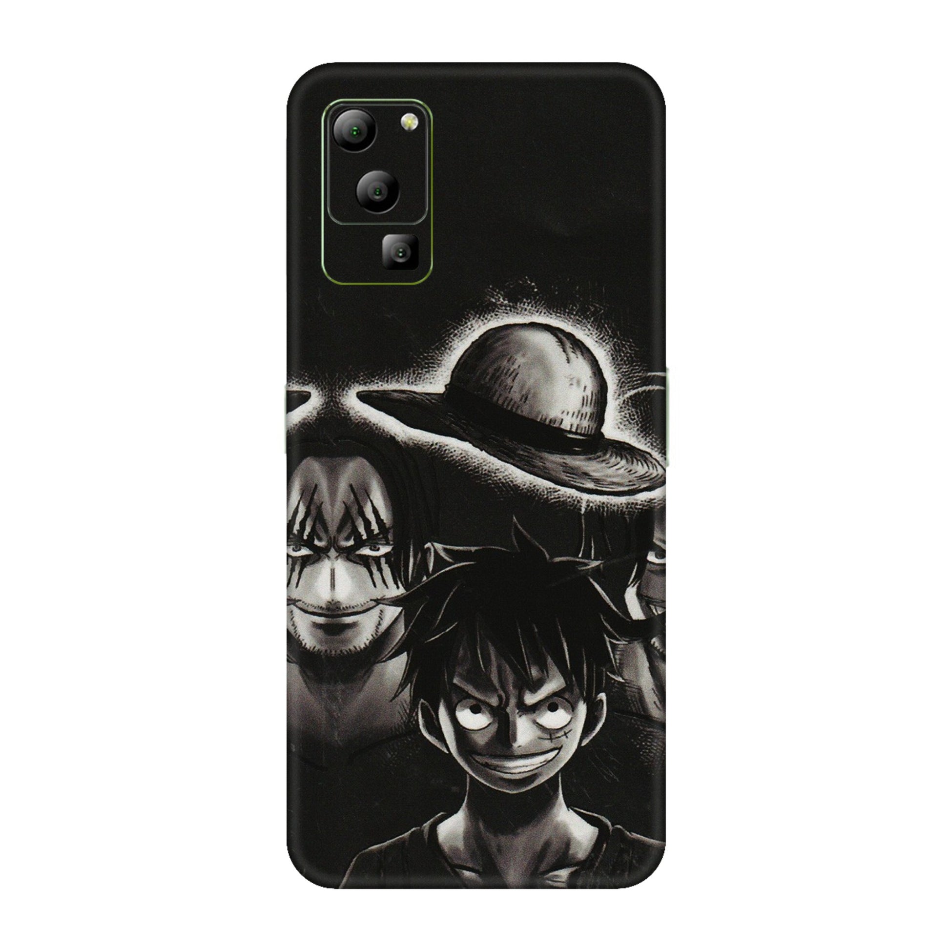 Lava Phone Skins (All Models) - Black Luffy Hat - 3D Embossed Finish (L-57) LAVA Blaze (5G)