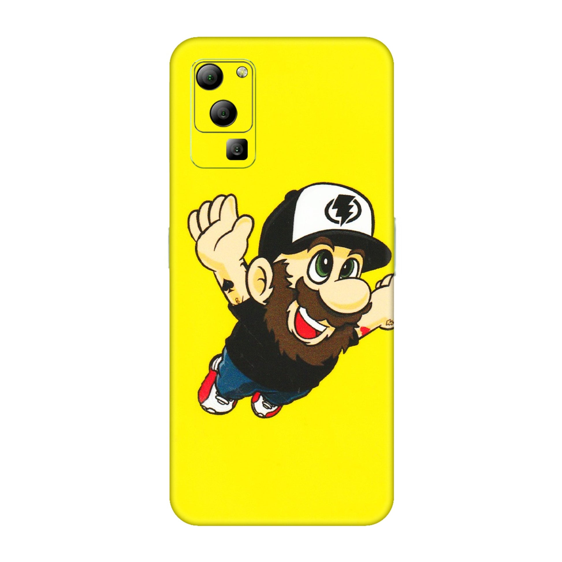 Lava Phone Skins (All Models) - Flying Beardo - 3D Embossed Finish (L-60) LAVA Blaze (5G)