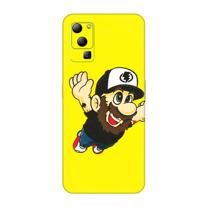 Lava Phone Skins (All Models) - Flying Beardo - 3D Embossed Finish (L-60) LAVA Blaze (5G)