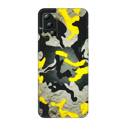 Lava Phone Skins (All Models) - Yellow Camouflage - 3D Embossed Finish (L-61) LAVA Blaze (5G)
