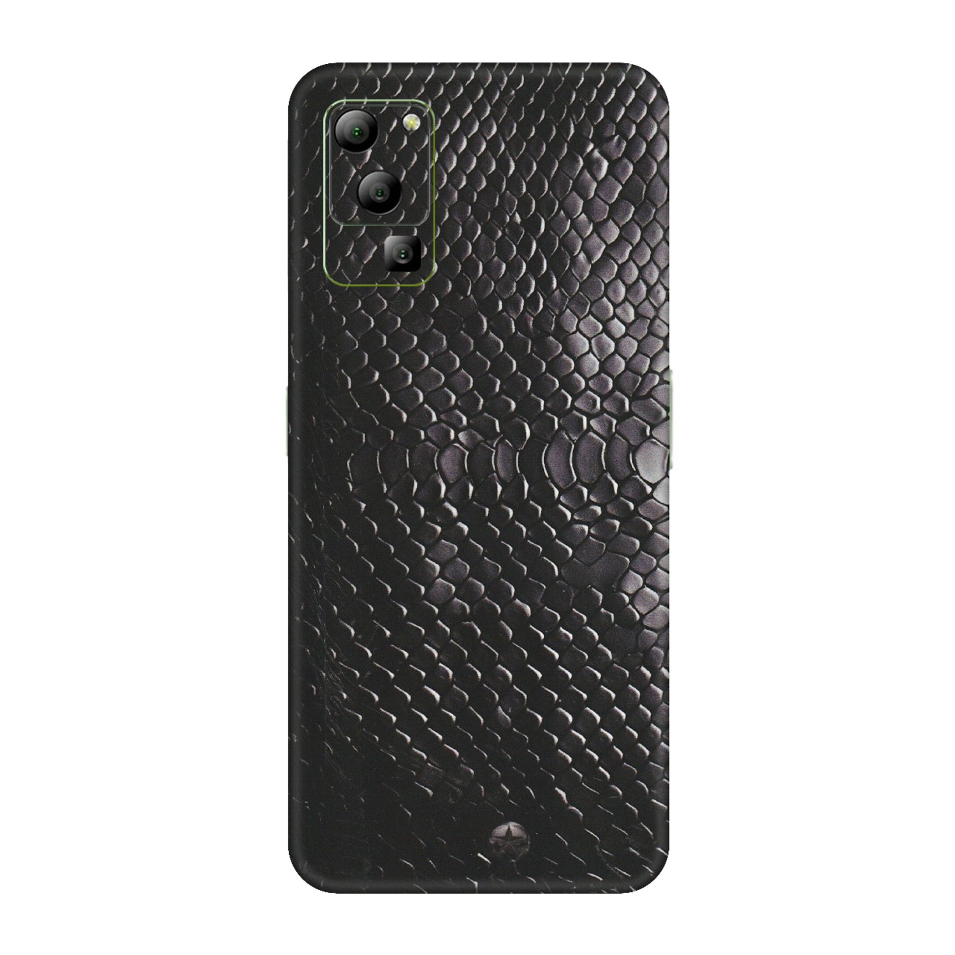 Lava Phone Skins (All Models) - Black Snack Leather - Matte Finish (M-147) LAVA Blaze (5G)