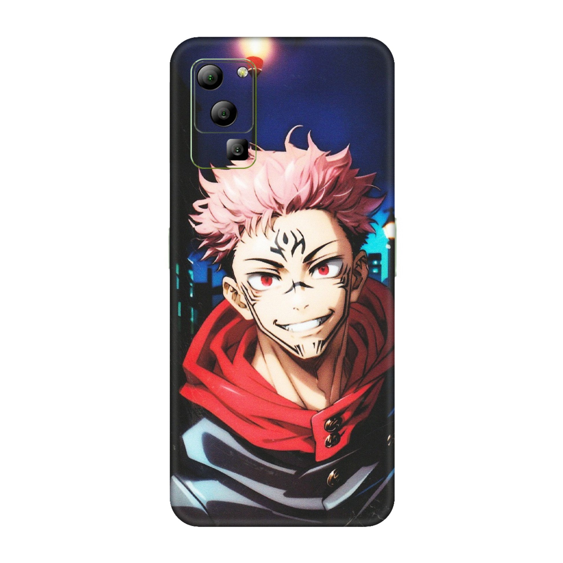Lava Phone Skins (All Models) - Yuji Itadori Funny Face Anime - Matte Finish (M-152) LAVA Blaze (5G)