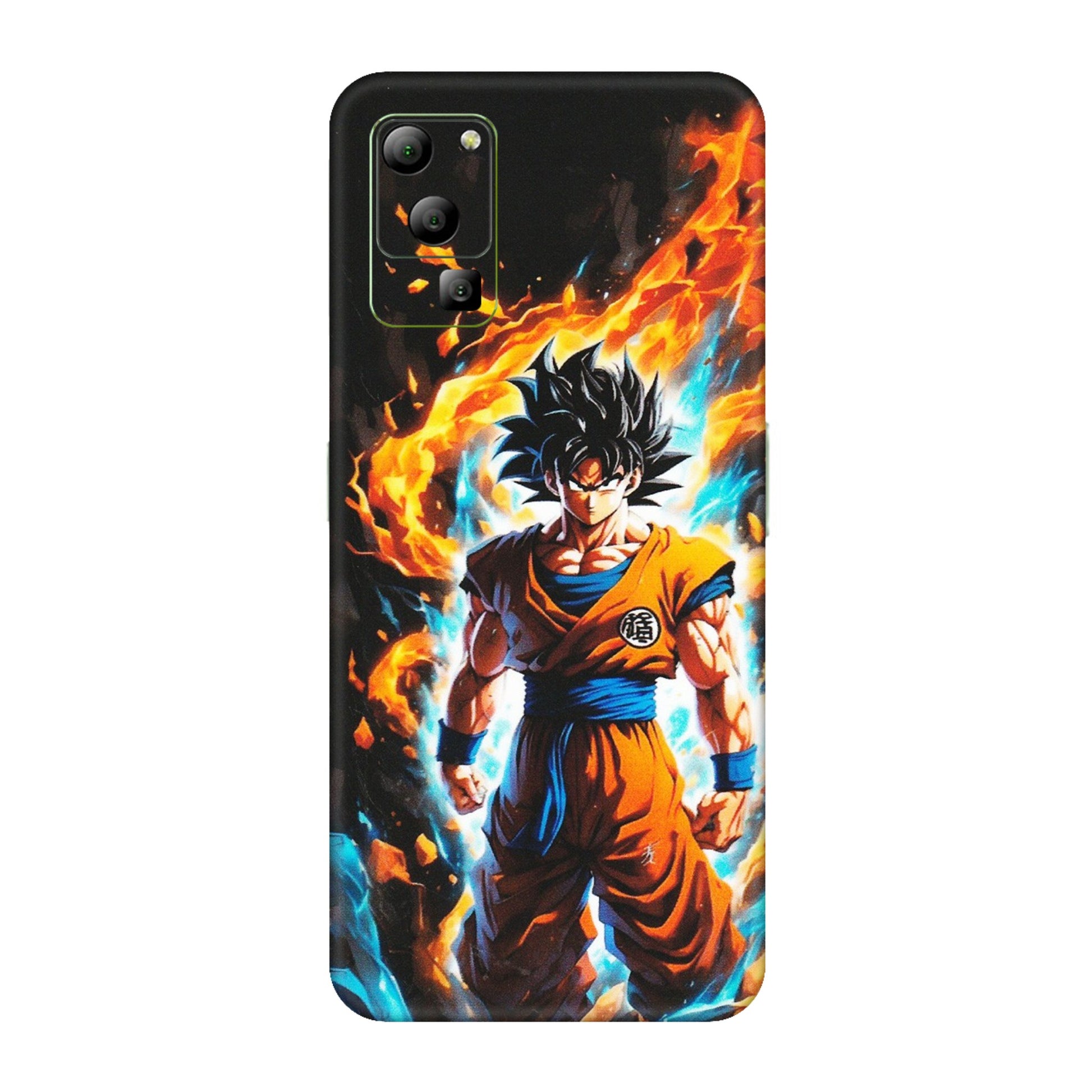 Lava Phone Skins (All Models) - Goku Transformation Anime - Matte Finish (M-159) LAVA Blaze (5G)