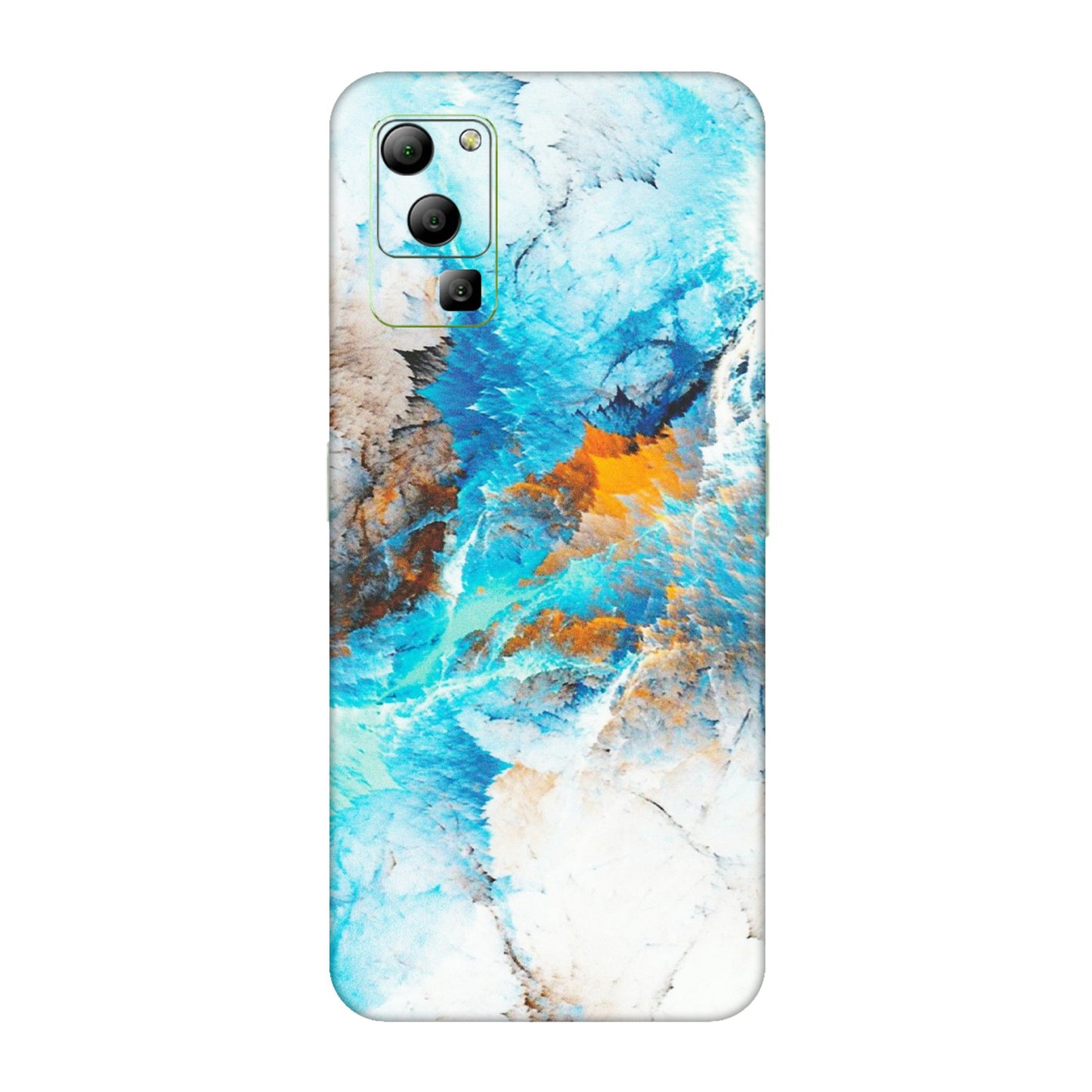 Lava Phone Skins (All Models) - Blue Waves Abstract - Matte Finish (M-19) LAVA Blaze (5G)