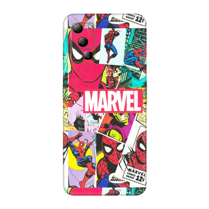 Lava Phone Skins (All Models) - Marvel Comic Spiderman Grafitti - Matte Finish (M-72) LAVA Blaze (5G)
