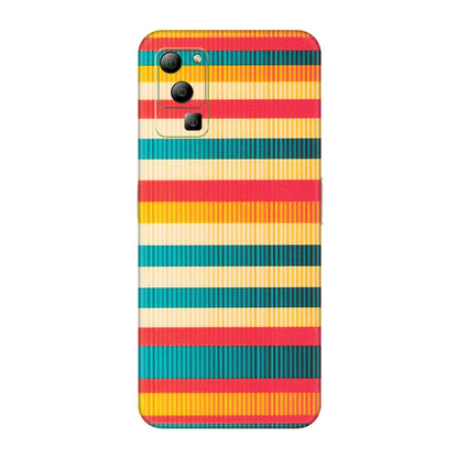 Lava Phone Skins (All Models) - Colourful Stripes Soothing Effect - Matte Finish (M-86) LAVA Blaze (5G)