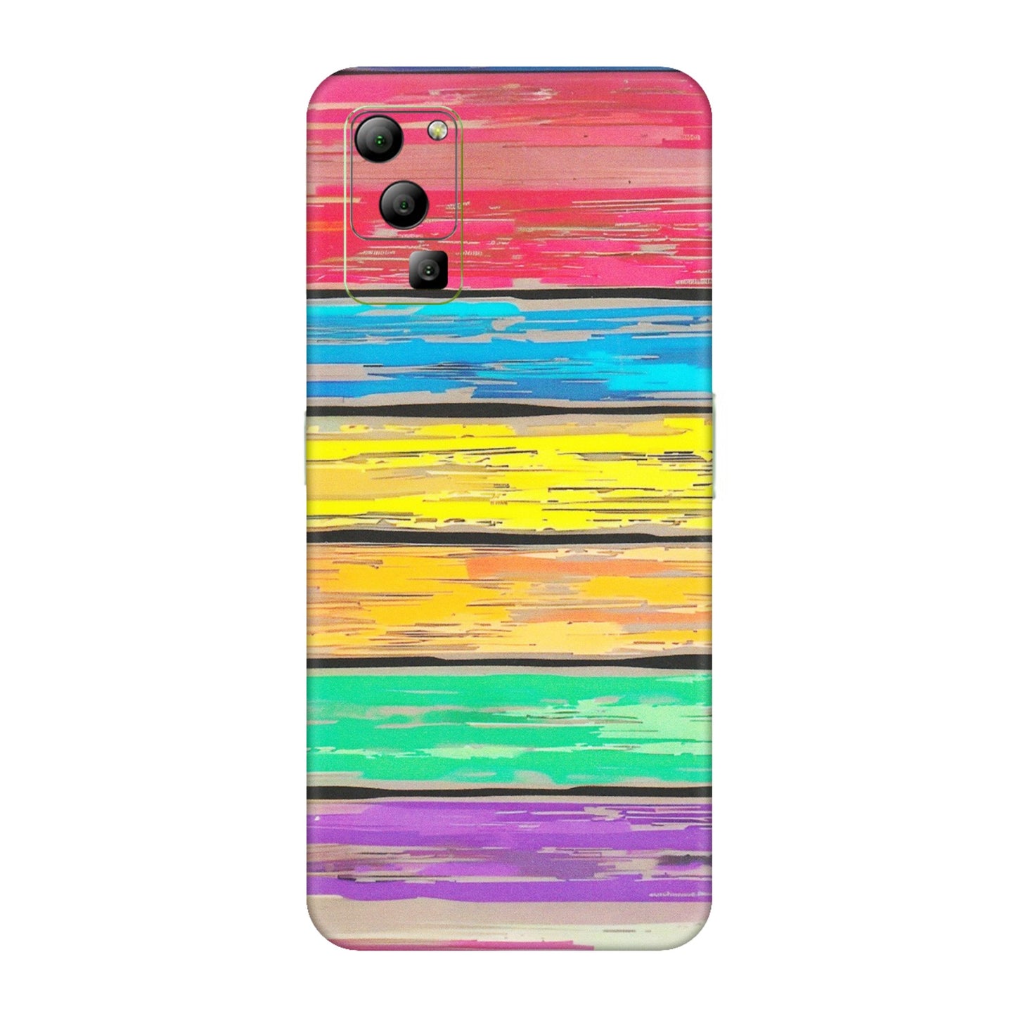 Lava Phone Skins (All Models) - Multi Colour Wooden Wall - Matte Finish (M-96) LAVA Blaze (5G)