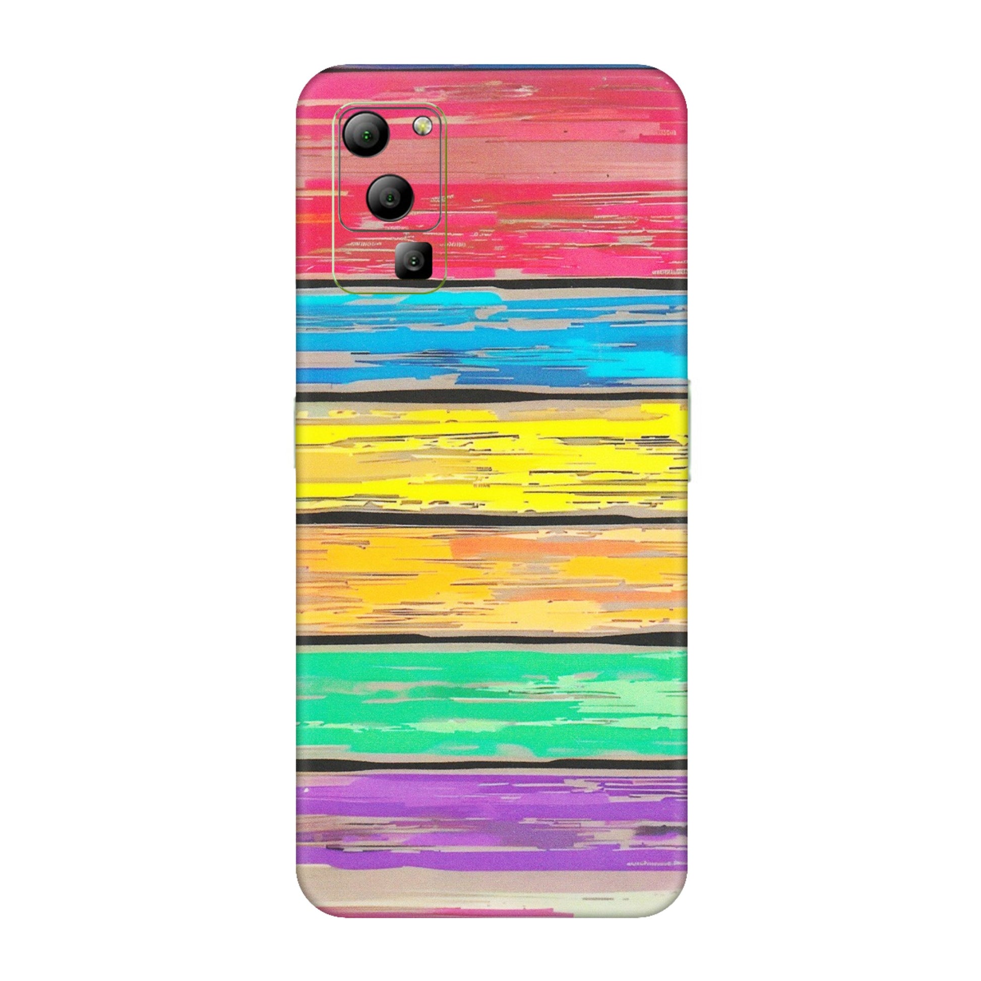 Lava Phone Skins (All Models) - Multi Colour Wooden Wall - Matte Finish (M-96) LAVA Blaze (5G)