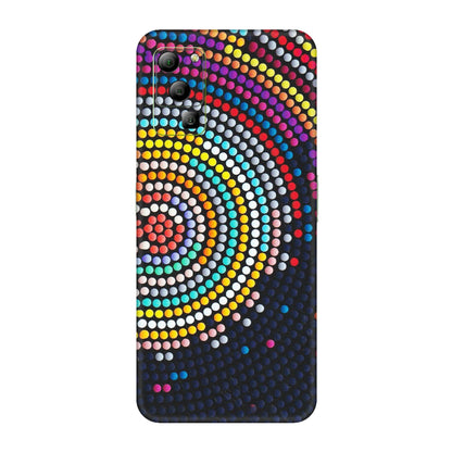 Lava Phone Skins (All Models) - Rainbow Dot Mandala - Matte Finish (M-97) LAVA Blaze (5G)