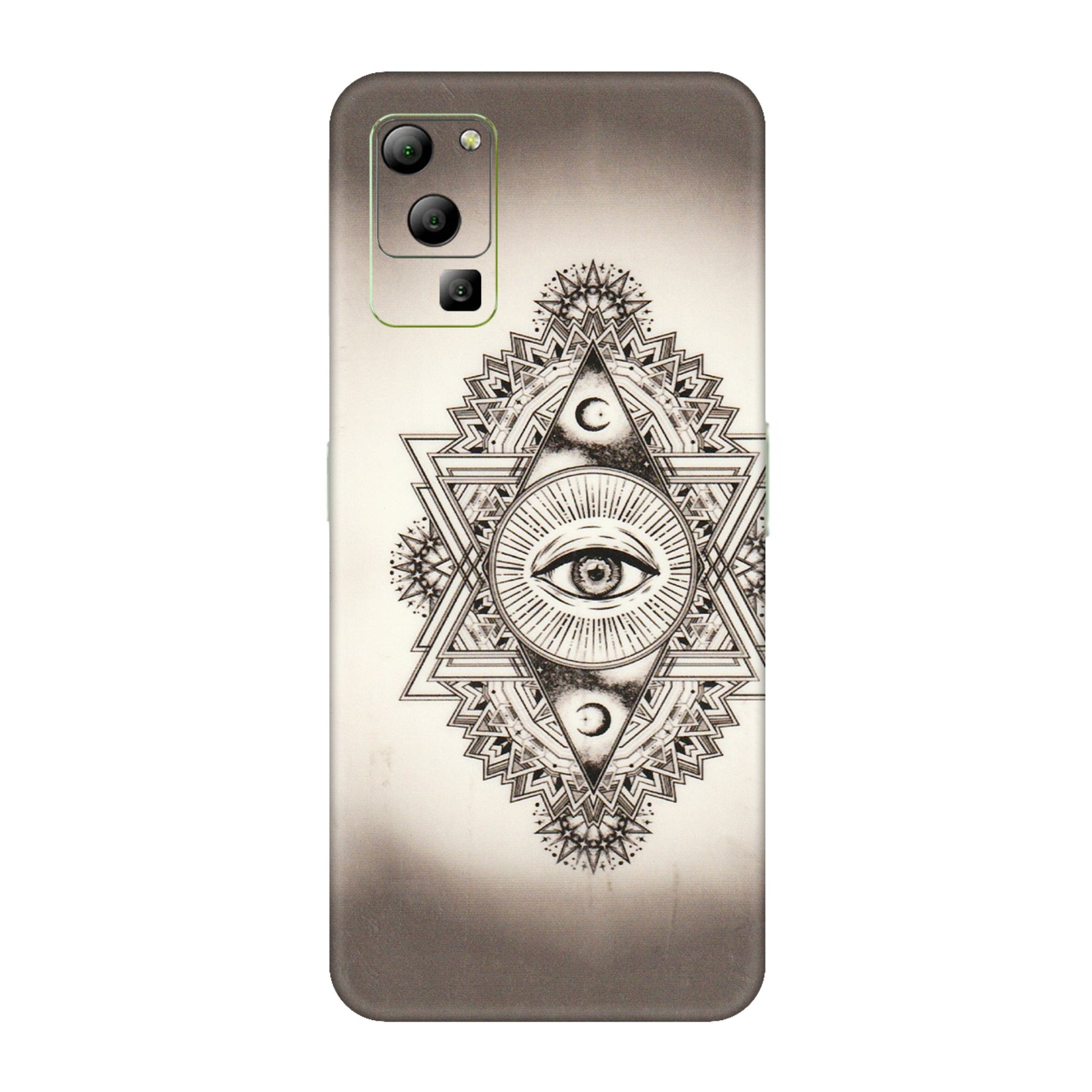Lava Phone Skins (All Models) - Illuminati Great Eye - Transparent Finish (T-14) LAVA Blaze (5G)