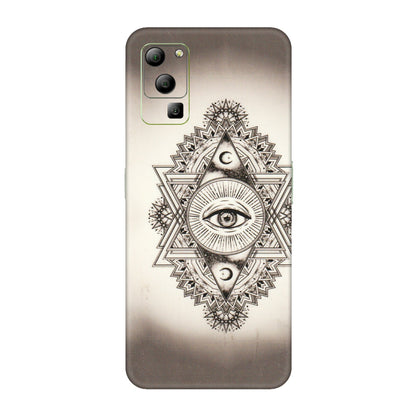 Lava Phone Skins (All Models) - Illuminati Great Eye - Transparent Finish (T-14) LAVA Blaze (5G)