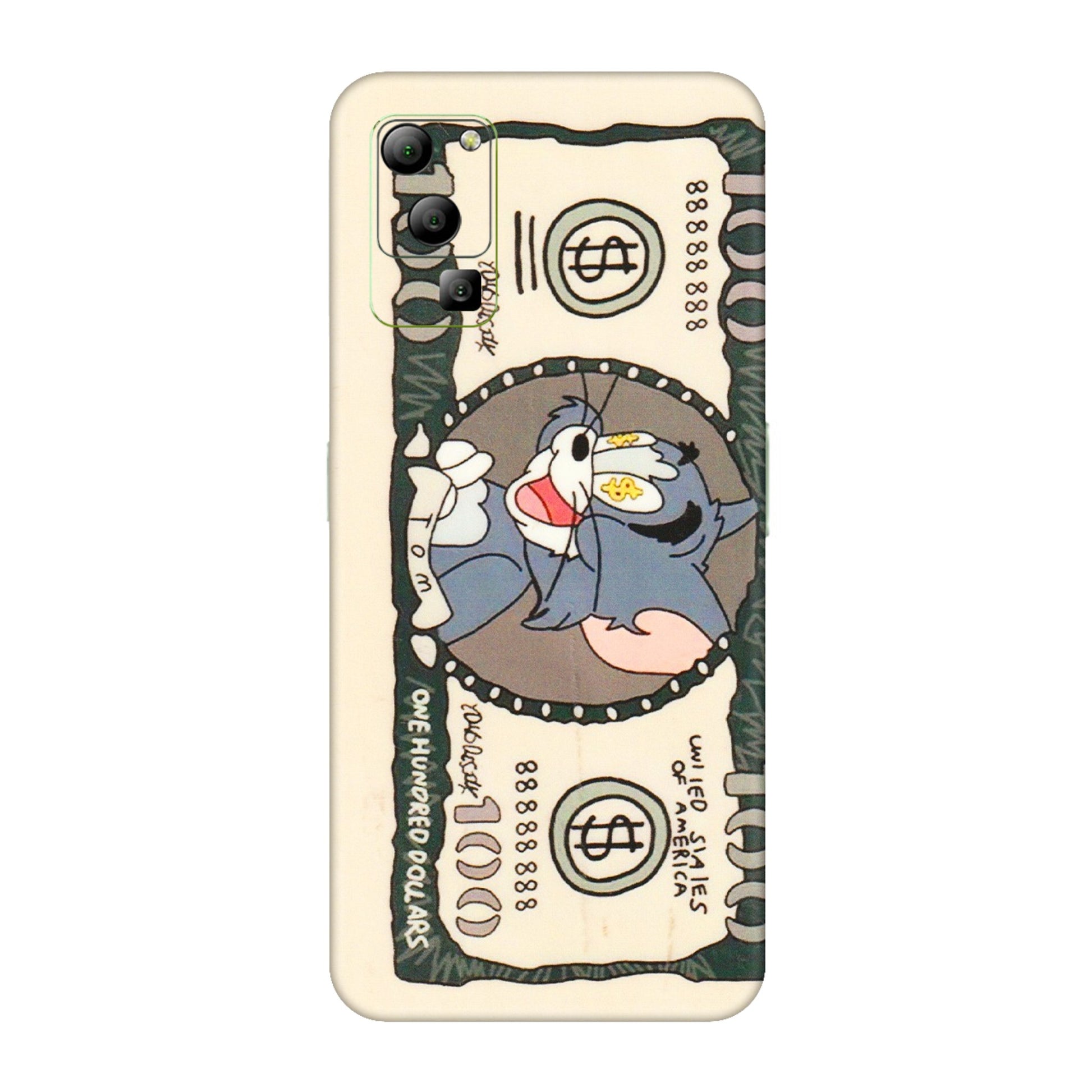 Lava Phone Skins (All Models) - One Hundred Dollar Tom - Transparent Finish (T-16) LAVA Blaze (5G)