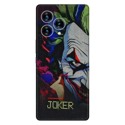 Lava Phone Skins (All Models) - Joker Dot Matrix - 3D Embossed Finish (L-08) LAVA Blaze Curve (5G)