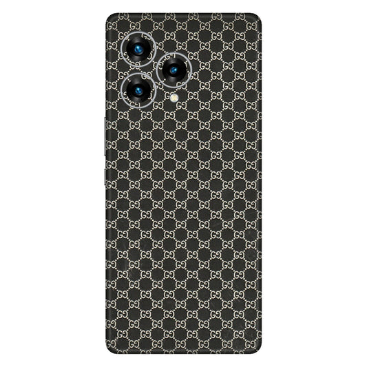 Lava Phone Skins (All Models) - Black G Print - 3D Embossed Finish (L-109) LAVA Blaze Curve (5G)