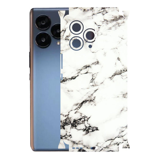 Lava Phone Skins (All Models) - Black and White Marble Texture - 3D Embossed Finish (L-124) LAVA Blaze Curve (5G)