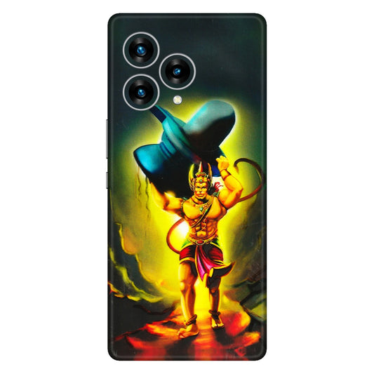 Lava Phone Skins (All Models) - Hanuman Ji - 3D Embossed Finish (L-128) LAVA Blaze Curve (5G)