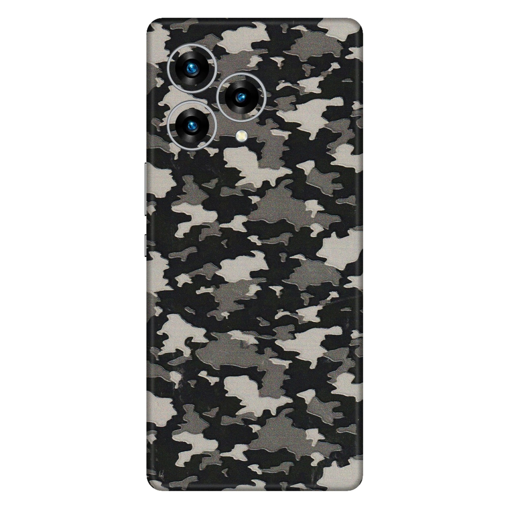 Lava Phone Skins (All Models) - Black/Grey Camoflaunge - 3D Embossed Finish (L-142) LAVA Blaze Curve (5G)