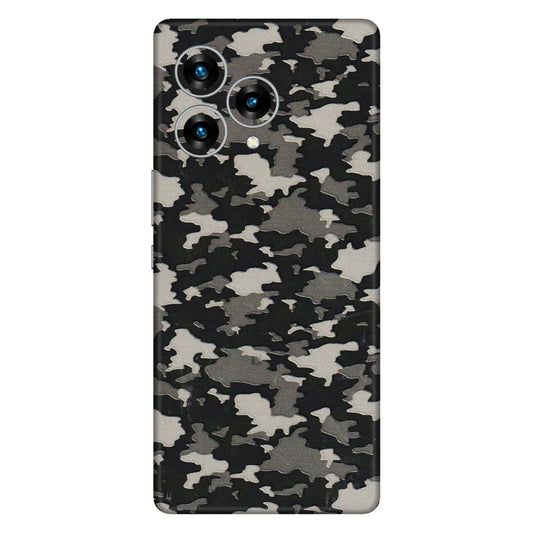 Lava Phone Skins (All Models) - Black/Grey Camoflaunge - 3D Embossed Finish (L-142) LAVA Blaze Curve (5G)