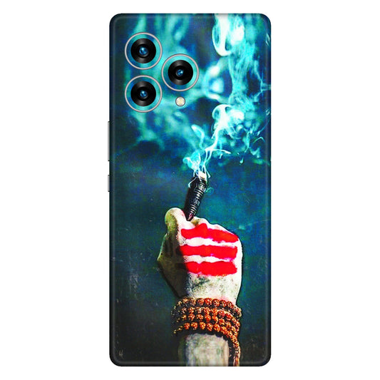 Lava Phone Skins (All Models) - Mahadev Bhakt - 3D Embossed Finish (L-146) LAVA Blaze Curve (5G)